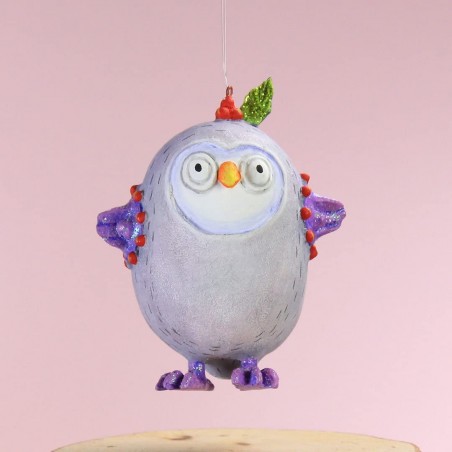 Krinkles – Mini Olivia, Design Eule Mini Ornament