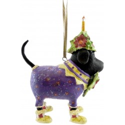 Krinkles – Mini BLACK LAB Ornaments